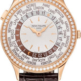 Patek Philippe Complications World Time 36 mm Rose Gold Ivory Dial - 7130R-013