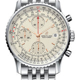 Breitling Navitimer 1 Chronograph 41 Watch - Steel Case - Mercury Silver Dial - Steel Pilot Bracelet - A13324121G1A1