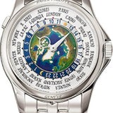Patek Philippe Complications World Time Platinum Cloisonn Dial - 39.5 mm - 5131/1P-001