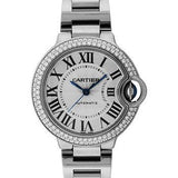 Cartier Ballon Bleu de Cartier Watch - 33 mm White Gold Diamond Case - WE902065