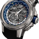 Richard Mille World Timer Automatic 47mm Openworked Dial Factory Sealed | RM63-02