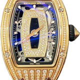 Richard Mille Lady Rose Gold Medium Set Diamond Onyx Dial | RM07-01 (8)