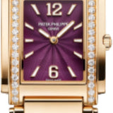 Patek Philippe Twenty~4 Ladies Rose Gold/Diamonds Purple Dial | 4910/1201R-010