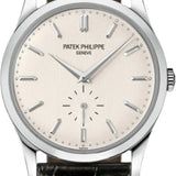 Patek Philippe Calatrava Small Seconds White Gold Silver Gray Dial | 5196G-001
