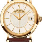 Patek Philippe Calatrava Yellow Gold Silver Opaline Dial | 5153J-001