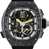 Richard Mille Manual Winding Tourbillon Vibrating Alarm ACJ Open-Work Dial | RM62-01