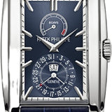 Patek Philippe Gondolo White Gold Blue Sunburst Index 8-Days Day-Date | 5200G-001