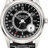 Patek Philippe Calatrava White Gold 39mm Black Dial | 6006G-001