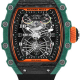 Richard Mille Manual Winding Tourbillon Aerodyne Quarts TPT/Carbon TPT/Titanium 50mm Openworked Dial | RM21-02
