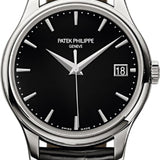 Patek Philippe Calatrava Date Sweep Seconds White Gold Black Dial | 5227G-010