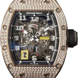 Richard Mille Automatic Winding with Declutchable Rotor Rose Gold Diamond Bezel | RM030 (5)