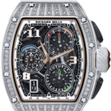 Richard Mille Lifestyle Flyback Chronograph White Gold & Medium Set Diamonds | RM72-01 (6)