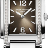 Patek Philippe Twenty~4 Ladies Stainless Steel Grey Sunburst Dial | 4910/1200A-010