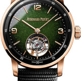 Audemars Piguet Code 11.59 Flying Tourbillon Rose Gold/Ceramic 41mm Green Aventurine Dial 26396NR.OO.D002KB.01