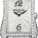 Patek Philippe Gondolo Serata Quartz White Gold Diamond Bezel Mother of Pearl Dial | 4972/1G-001