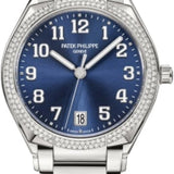 Patek Philippe Twenty~4 Ladies Stainless Steel Blue Sunburst Dial | 7300/1200A-001