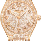 Patek Philippe Twenty~4 Automatic Rose Gold Diamond Paved Dial & Bracelet | 7300/1450R-001
