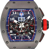 Richard Mille Chronograph Titanium "Spa Classic" Openworked Dial 50mm - RM11-FM