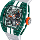 Richard Mille Le Mans Limited Edition Green Carbon 48mm Openworked Dial - RM29