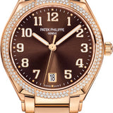 Patek Philippe Twenty~4 Ladies Rose Gold Brown Sunburst | 7300/1200R-001