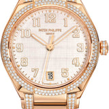 Patek Philippe Twenty~4 Ladies Rose Gold Silver Dial | 7300/1201R-001