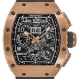 Richard Mille Automatic Flyback Chronograph Felipe Massa Boutique Edition Rose Gold RM 011