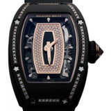 Richard Mille Automatic Winding Ceramic Black Lip Diamond Dial RM 07-01 - BRAND NEW