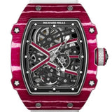 Richard Mille Automatic Winding Extra Flat Mutaz Barshim Carbon TPT RM 67-02 - BRAND NEW