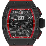 Richard Mille Automatic Flyback Chronograph Felipe Massa Black Night Carbon NTPT RM 011